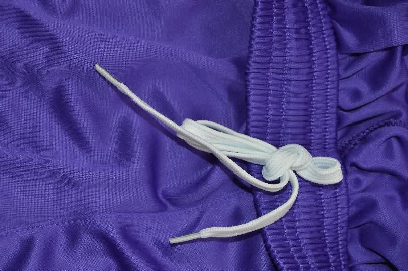 Thailand Quality(AAA) 25/26 Real Madrid Purple Soccer Shorts