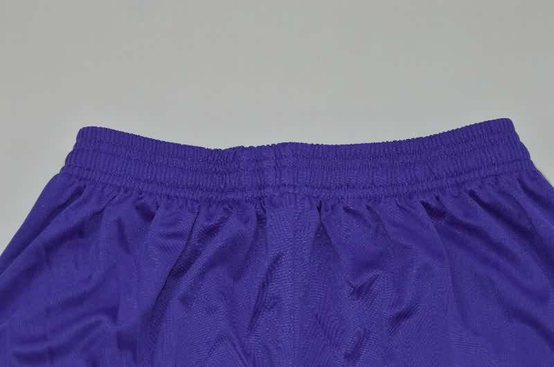 Thailand Quality(AAA) 25/26 Real Madrid Purple Soccer Shorts