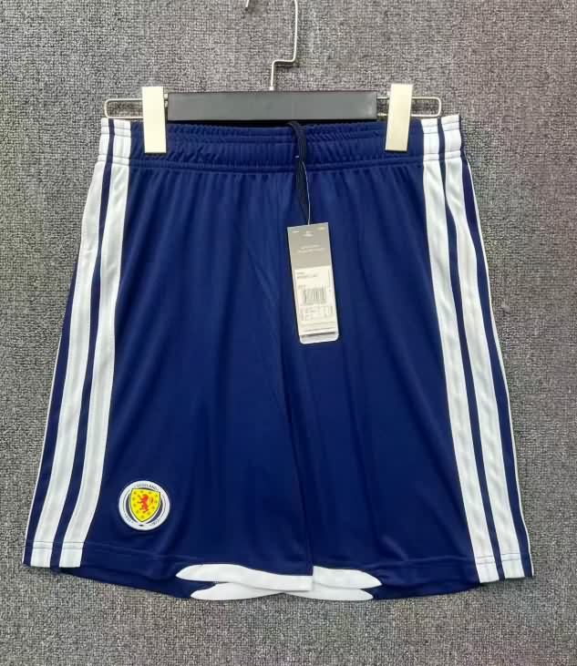Thailand Quality(AAA) 2026 Scotland Home Soccer Shorts