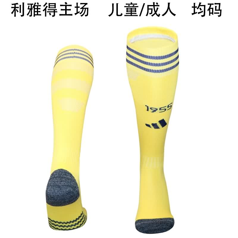 Thailand Quality(AAA) 25/26 Al Nassr FC Home Soccer Socks