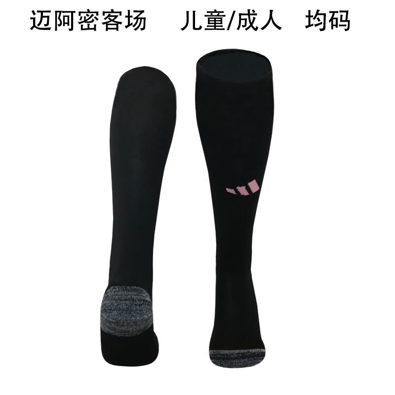 Thailand Quality(AAA) 2025 Inter Miami Away Soccer Socks