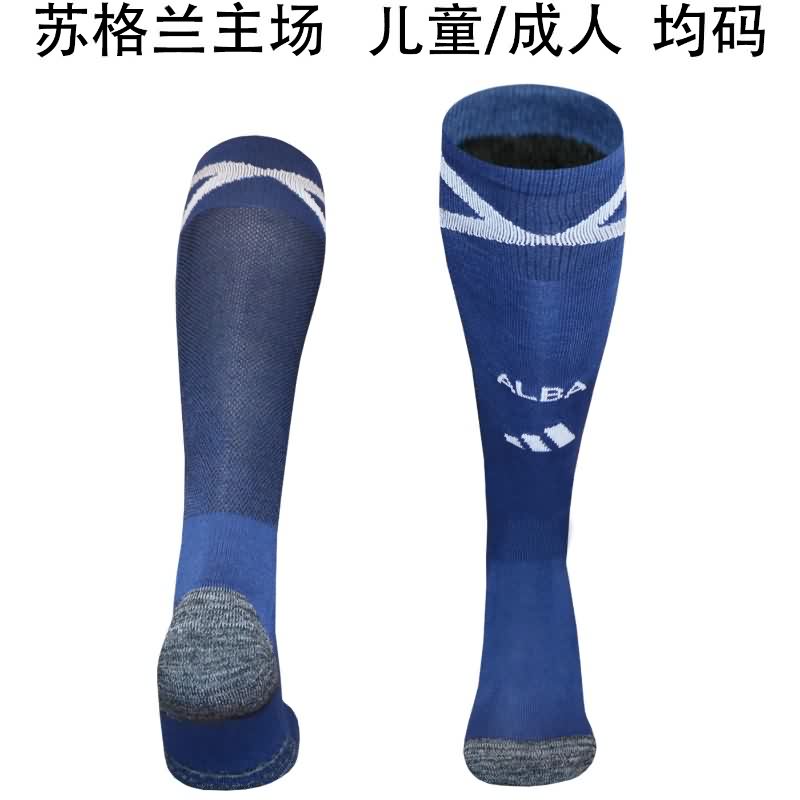 Thailand Quality(AAA) 2026 Scotland Home Soccer Socks