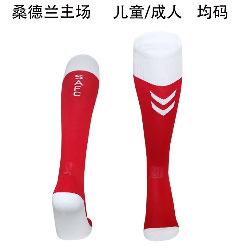 Thailand Quality(AAA) 25/26 Sunderland Home Soccer Socks