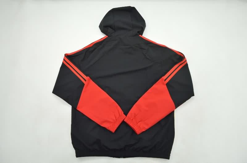 Thailand Quality(AAA) 2026 Belgium Black Soccer Tracksuit