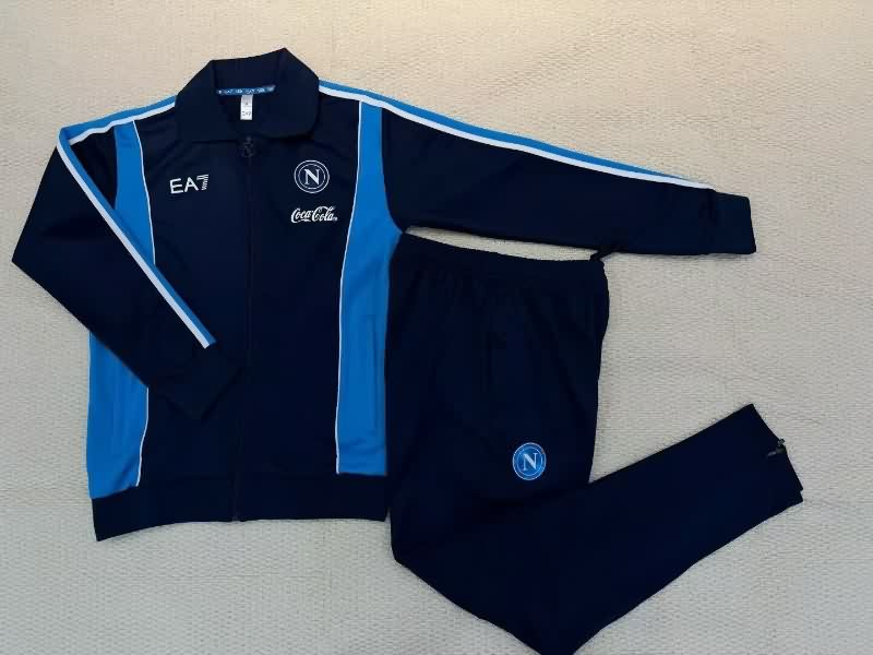 Thailand Quality(AAA) 25/26 Napoli Black Soccer Tracksuit 02 Thailand Quality(AAA) 25/26 Napoli Black Soccer Tracksuit 02