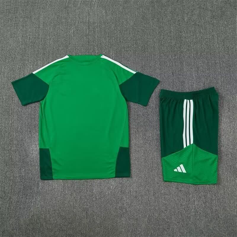 Thailand Quality(AAA) 2026 Algeria Green Soccer Training Sets 02