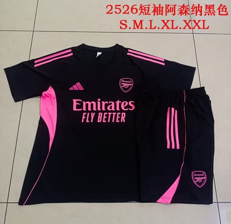 Thailand Quality(AAA) 25/26 Arsenal Black Soccer Training Sets 02 Thailand Quality(AAA) 25/26 Arsenal Black Soccer Training Sets 02