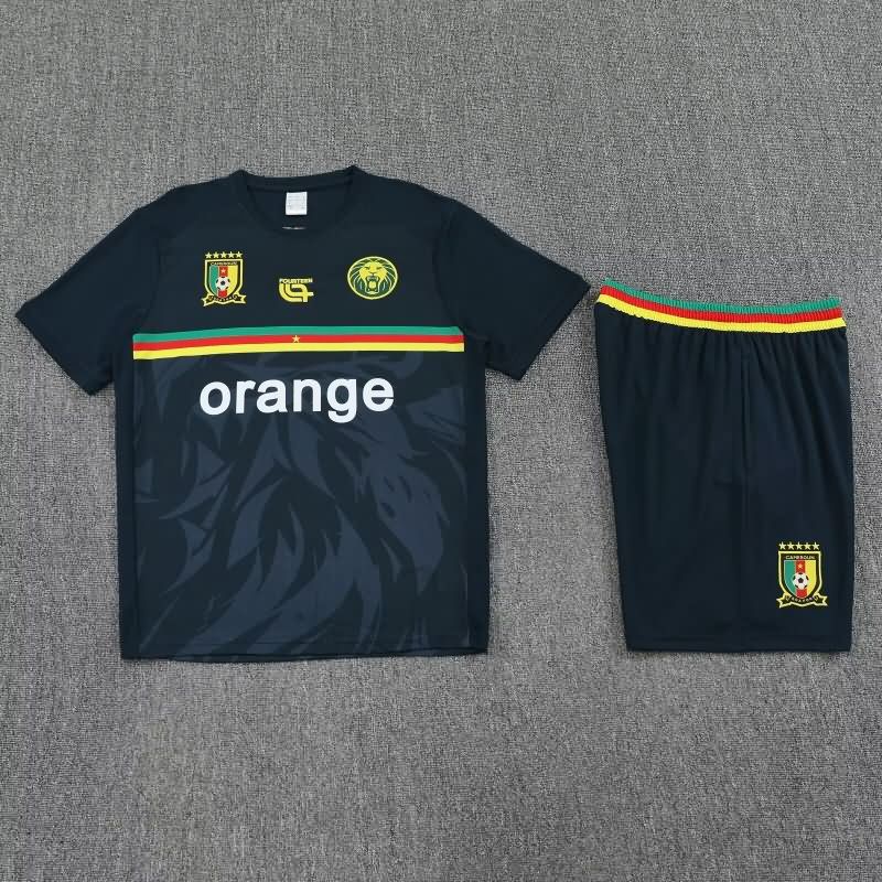 Thailand Quality(AAA) 2025 Cameroon Dark Blue Soccer Training Sets