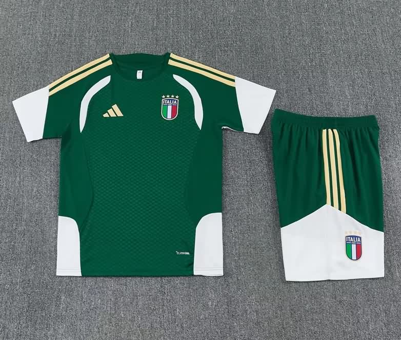 Thailand Quality(AAA) 2026 Italy Green Soccer Training Sets