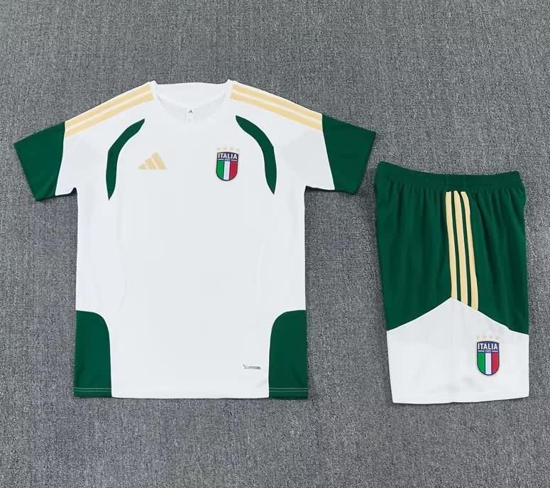 Thailand Quality(AAA) 2026 Italy White Soccer Training Sets