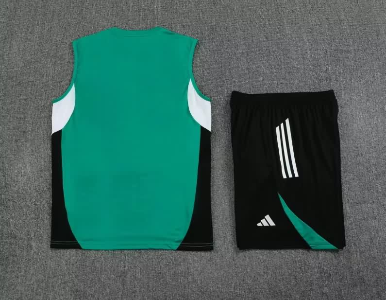 Thailand Quality(AAA) 25/26 Liverpool Green Soccer Training Sets 02