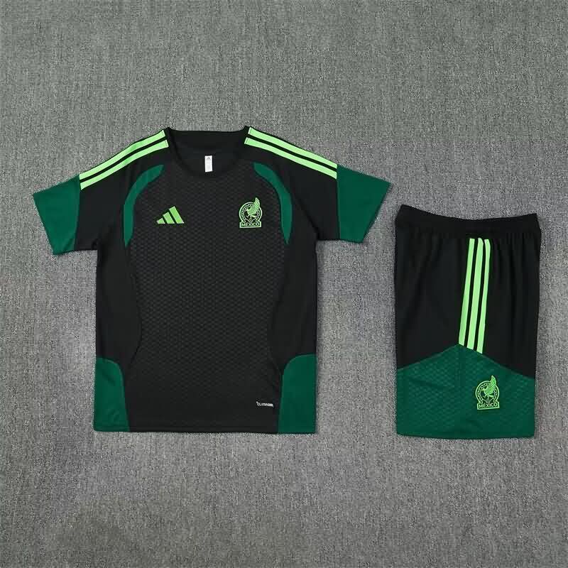 Thailand Quality(AAA) 2026 Mexico Black Soccer Training Sets 02