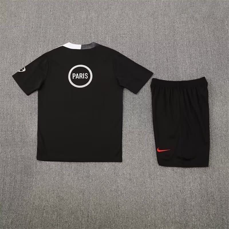 Thailand Quality(AAA) 25/26 Paris St Germain Black Soccer Training Sets