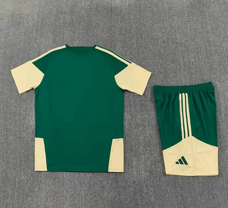 Thailand Quality(AAA) 25/26 Real Madrid Green Soccer Training Sets 06