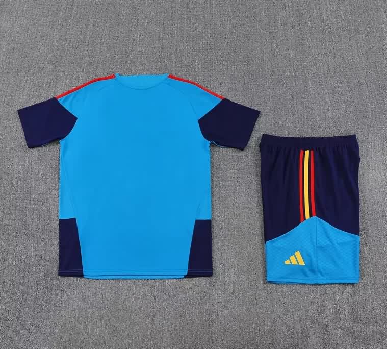 Thailand Quality(AAA) 2026 Spain Blue Soccer Training Sets