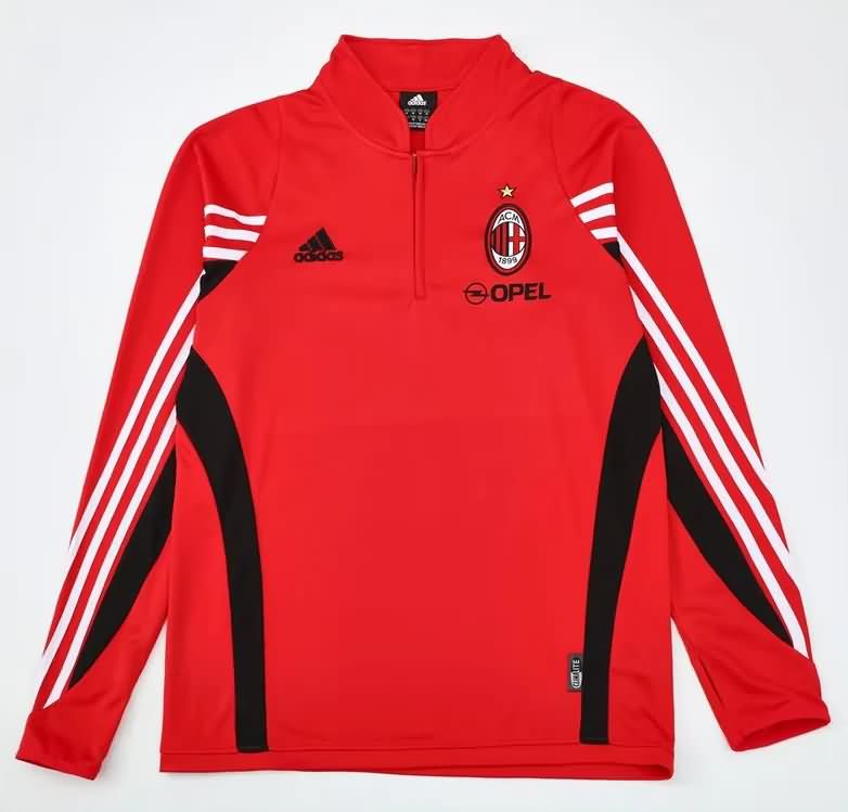 Thailand Quality(AAA) 2003/04 AC Milan Red Soccer Sweater