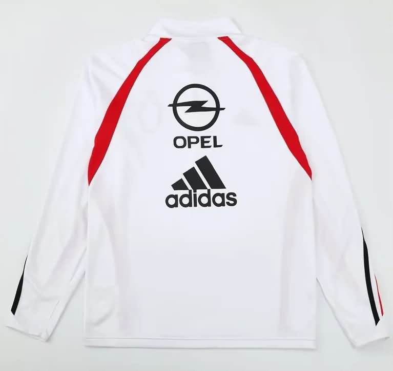 Thailand Quality(AAA) 2003/04 AC Milan White Soccer Sweater