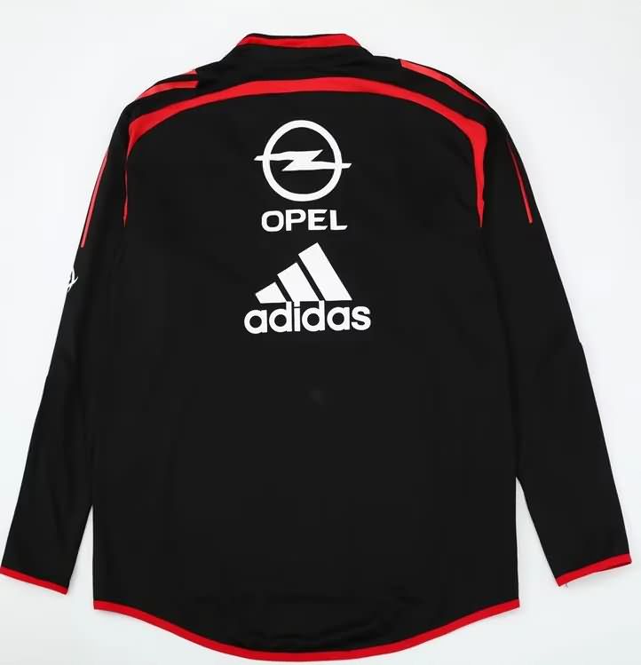 Thailand Quality(AAA) 2004/05 AC Milan Black Soccer Sweater