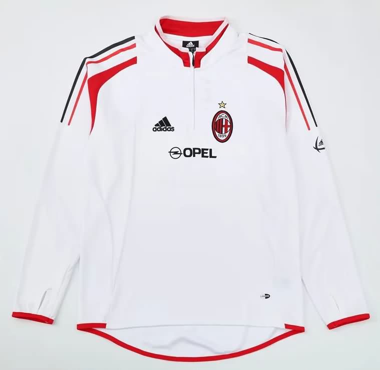 Thailand Quality(AAA) 2004/05 AC Milan White Soccer Sweater