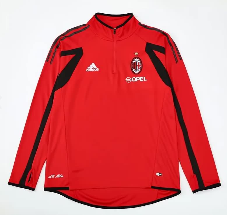 Thailand Quality(AAA) 2005/06 AC Milan Red Soccer Sweater