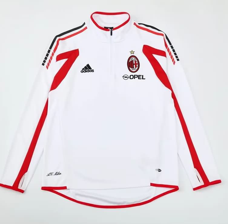 Thailand Quality(AAA) 2005/06 AC Milan White Soccer Sweater