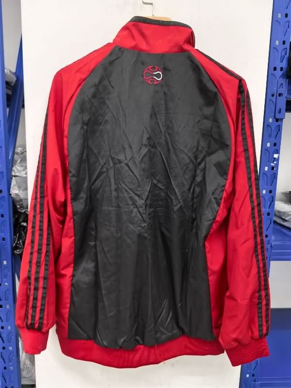 Thailand Quality(AAA) 25/26 AC Milan Red Soccer Windbreaker