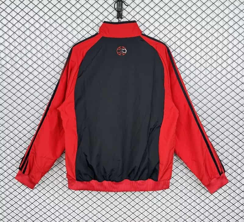 Thailand Quality(AAA) 25/26 AC Milan Red Soccer Windbreaker 02