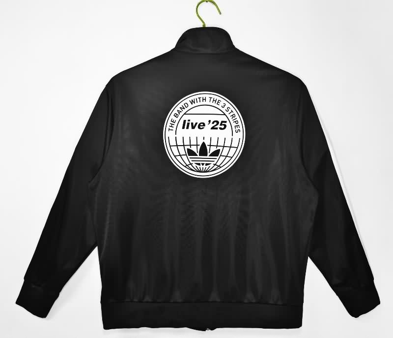Thailand Quality(AAA) 2025 Adidas Black Soccer Jacket