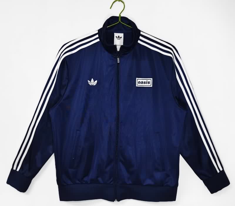 Thailand Quality(AAA) 2025 Adidas Dark Blue Soccer Jacket Thailand Quality(AAA) 2025 Adidas Dark Blue Soccer Jacket