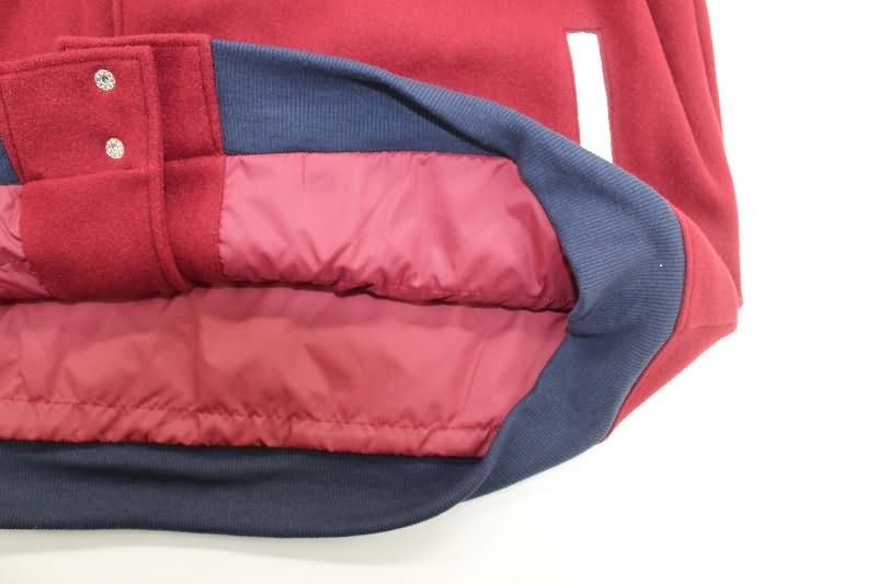Thailand Quality(AAA) 25/26 Arsenal Red Baseball Jacket