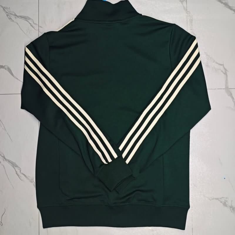Thailand Quality(AAA) 25/26 Bayern Munich Dark Green Soccer Windbreaker