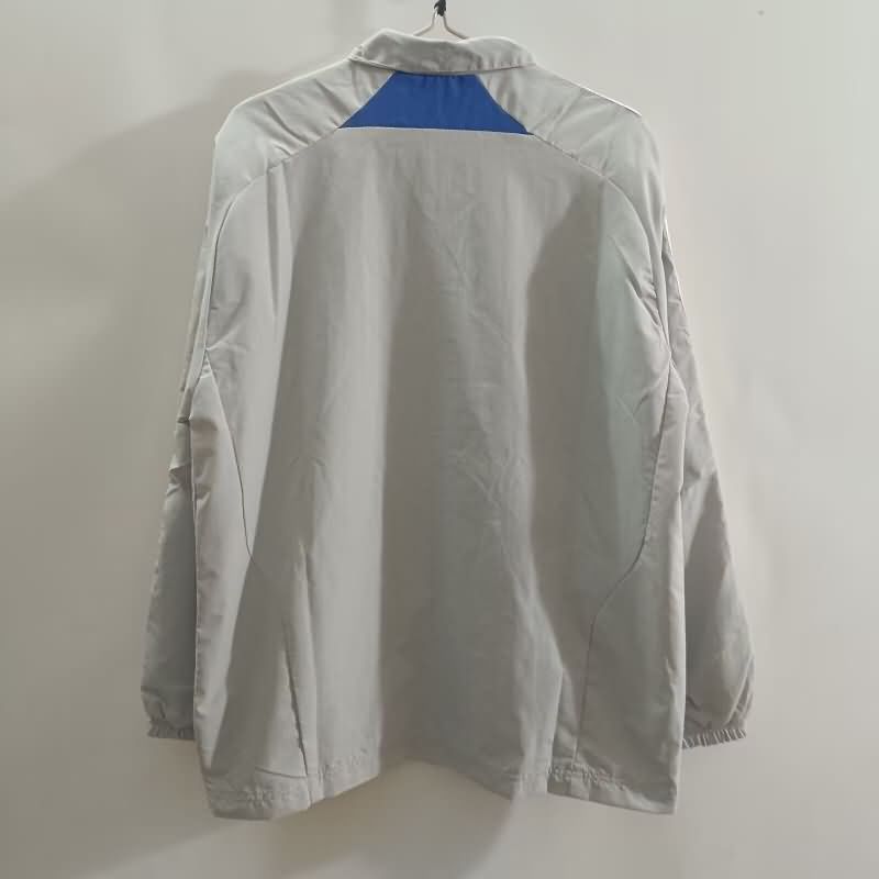 Thailand Quality(AAA) 25/26 Bayern Munich Grey Soccer Windbreaker