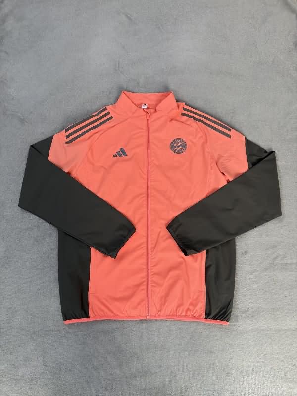 Thailand Quality(AAA) 25/26 Bayern Munich Orange Soccer Windbreaker
