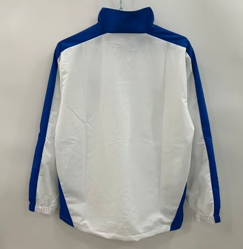 Thailand Quality(AAA) 2025 Brazil White Soccer Windbreaker