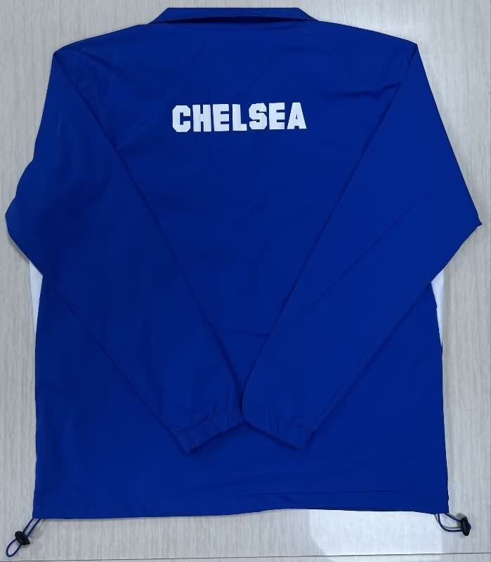 Thailand Quality(AAA) 25/26 Chelsea Blue Soccer Windbreaker