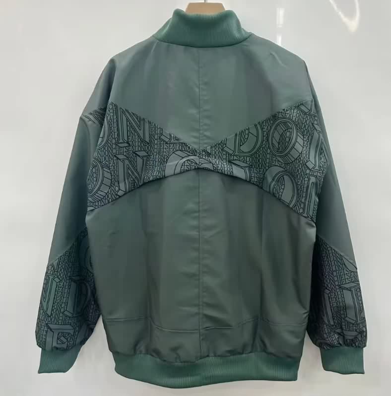Thailand Quality(AAA) 25/26 Chelsea Dark Green Soccer Windbreaker
