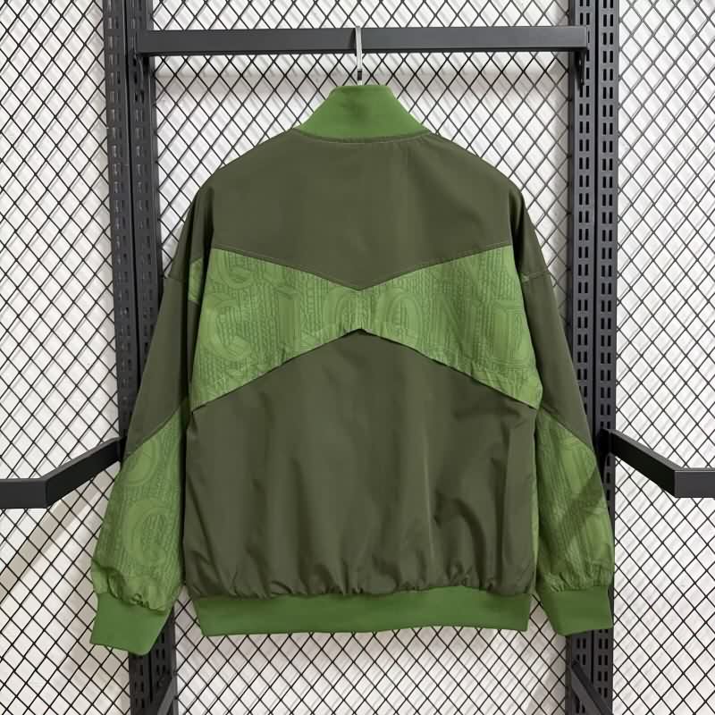 Thailand Quality(AAA) 25/26 Chelsea Green Soccer Windbreaker