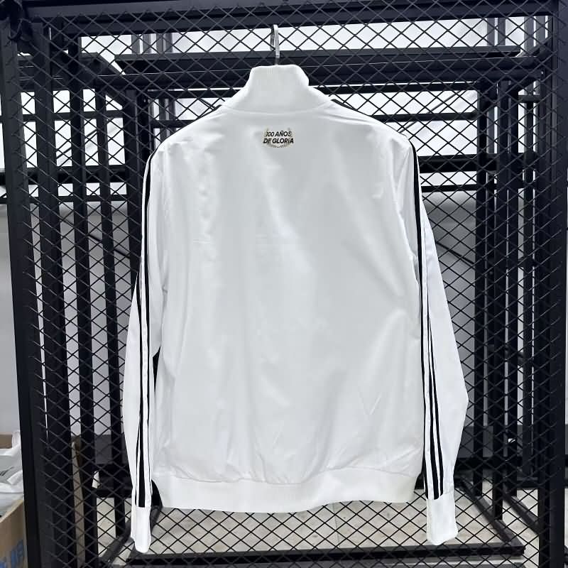 Thailand Quality(AAA) 2025 Colo Colo White Soccer Windbreaker