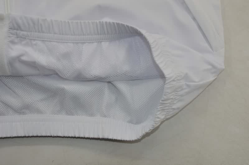 Thailand Quality(AAA) 2026 Italy White Soccer Windbreaker