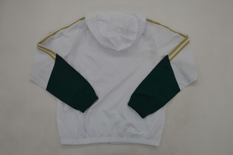 Thailand Quality(AAA) 2026 Italy White Soccer Windbreaker