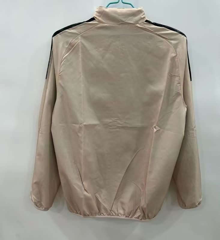 Thailand Quality(AAA) 2025 Italy Blue Grey Reversible Soccer Windbreaker