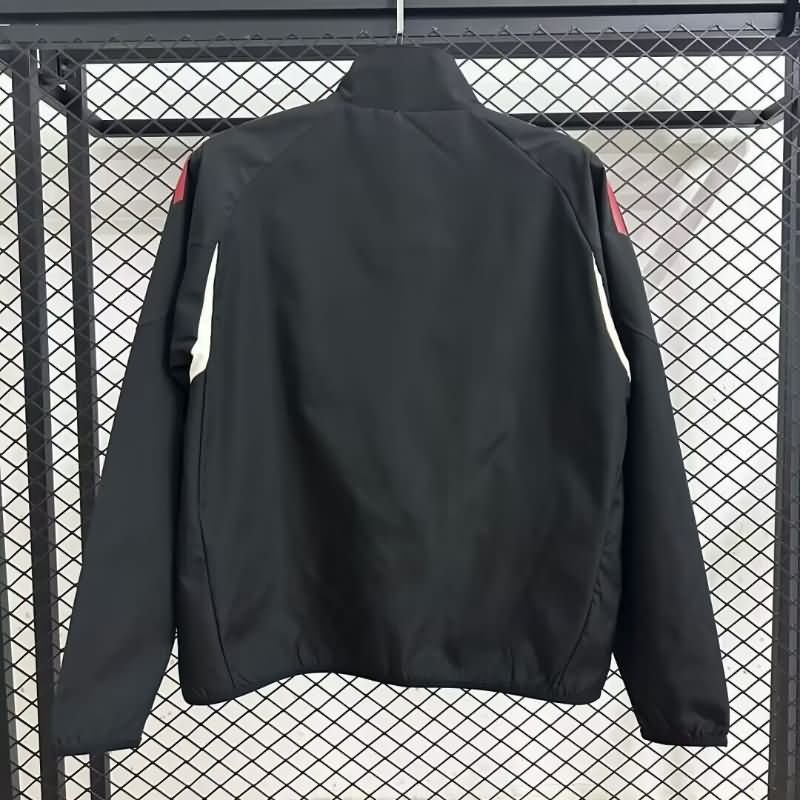 Thailand Quality(AAA) 25/26 Liverpool Black Soccer Windbreaker 02