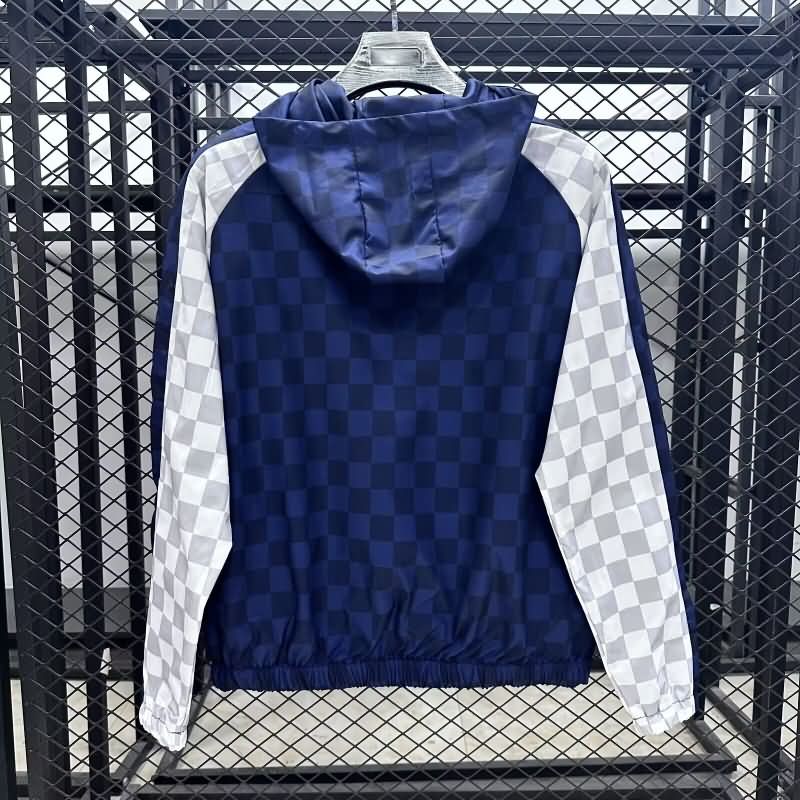 Thailand Quality(AAA) 25/26 Liverpool Dark Blue Soccer Windbreaker