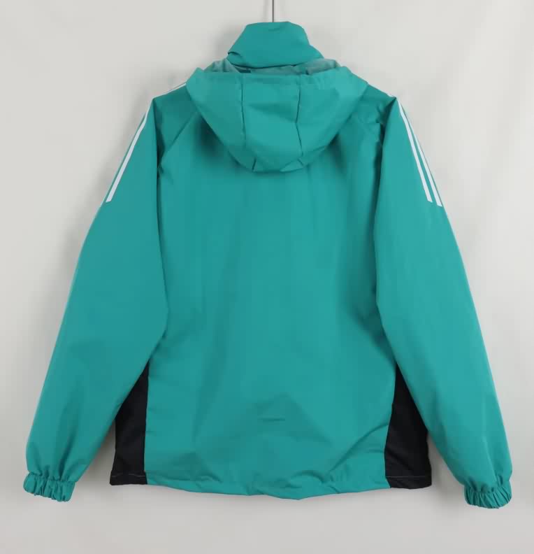 Thailand Quality(AAA) 25/26 Liverpool Green Soccer Windbreaker