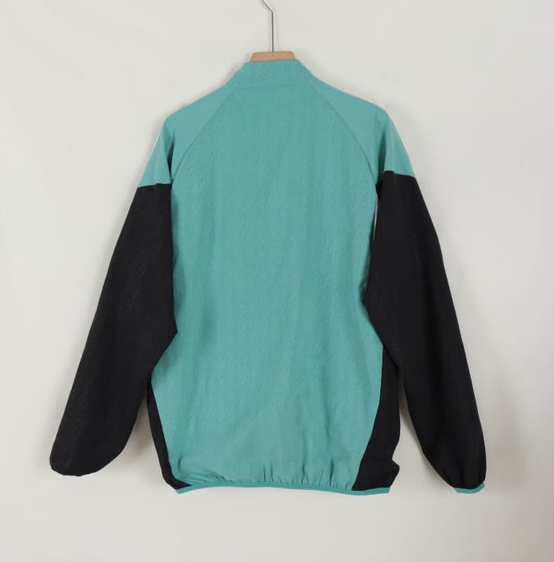 Thailand Quality(AAA) 25/26 Liverpool Green Soccer Windbreaker 03