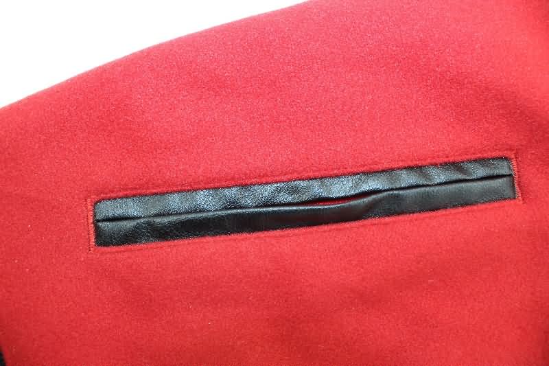 Thailand Quality(AAA) 25/26 Manchester United Red Baseball Jacket