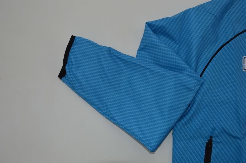 Thailand Quality(AAA) 25/26 Napoli Blue Soccer Windbreaker