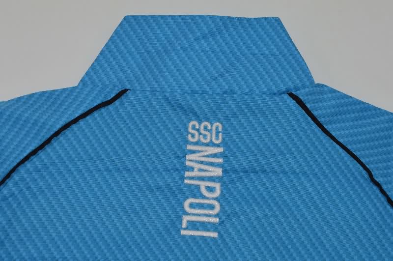 Thailand Quality(AAA) 25/26 Napoli Blue Soccer Windbreaker