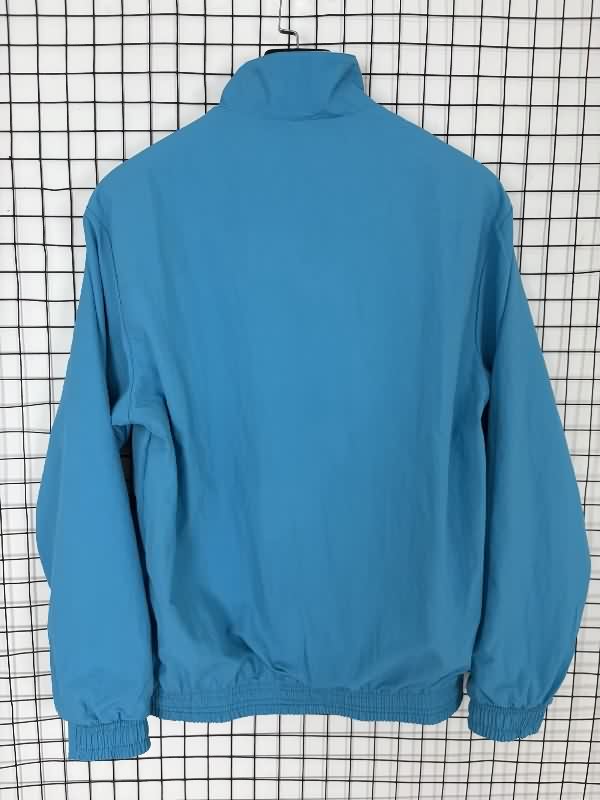 Thailand Quality(AAA) 2025 Nike Blue White Reversible Soccer Windbreaker