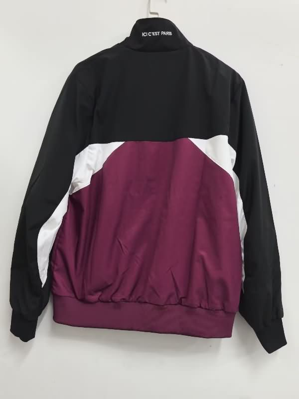 Thailand Quality(AAA) 25/26 Paris St Germain Purple Soccer Windbreaker
